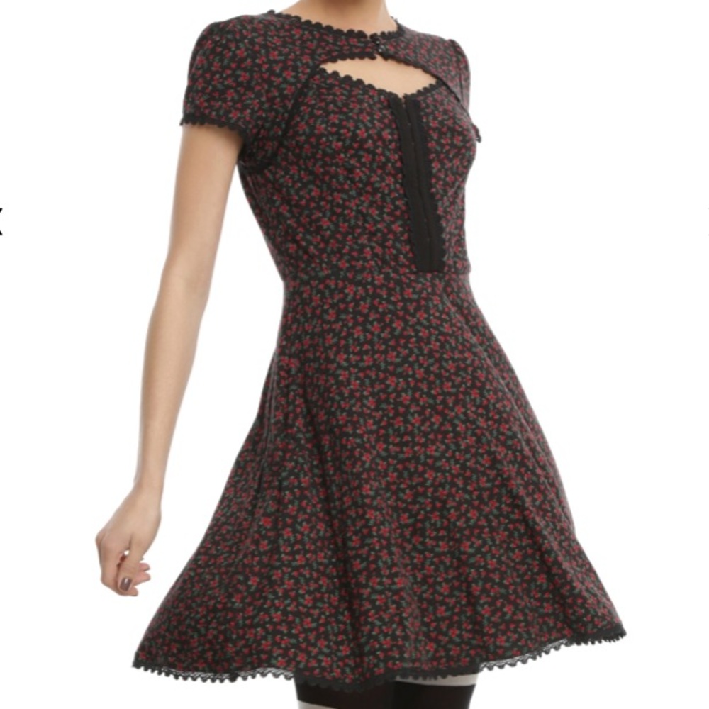 Floral Rockabilly Skater Dress