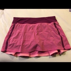 Lululemon pace rival skirt