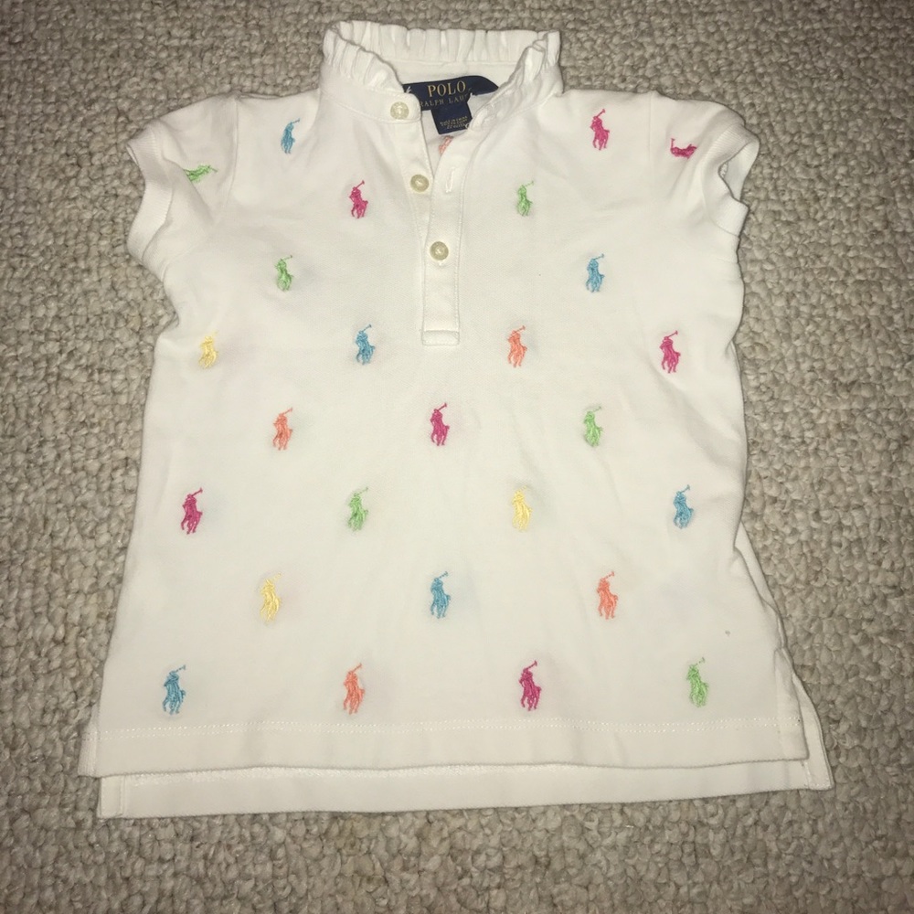 💛💙RALPH LAUREN POLO LOGO 👚 POLO💙💛