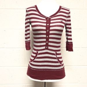 🎃Hollister Lightweight Thermal quarter sleeve