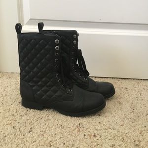 Black Combat Boots