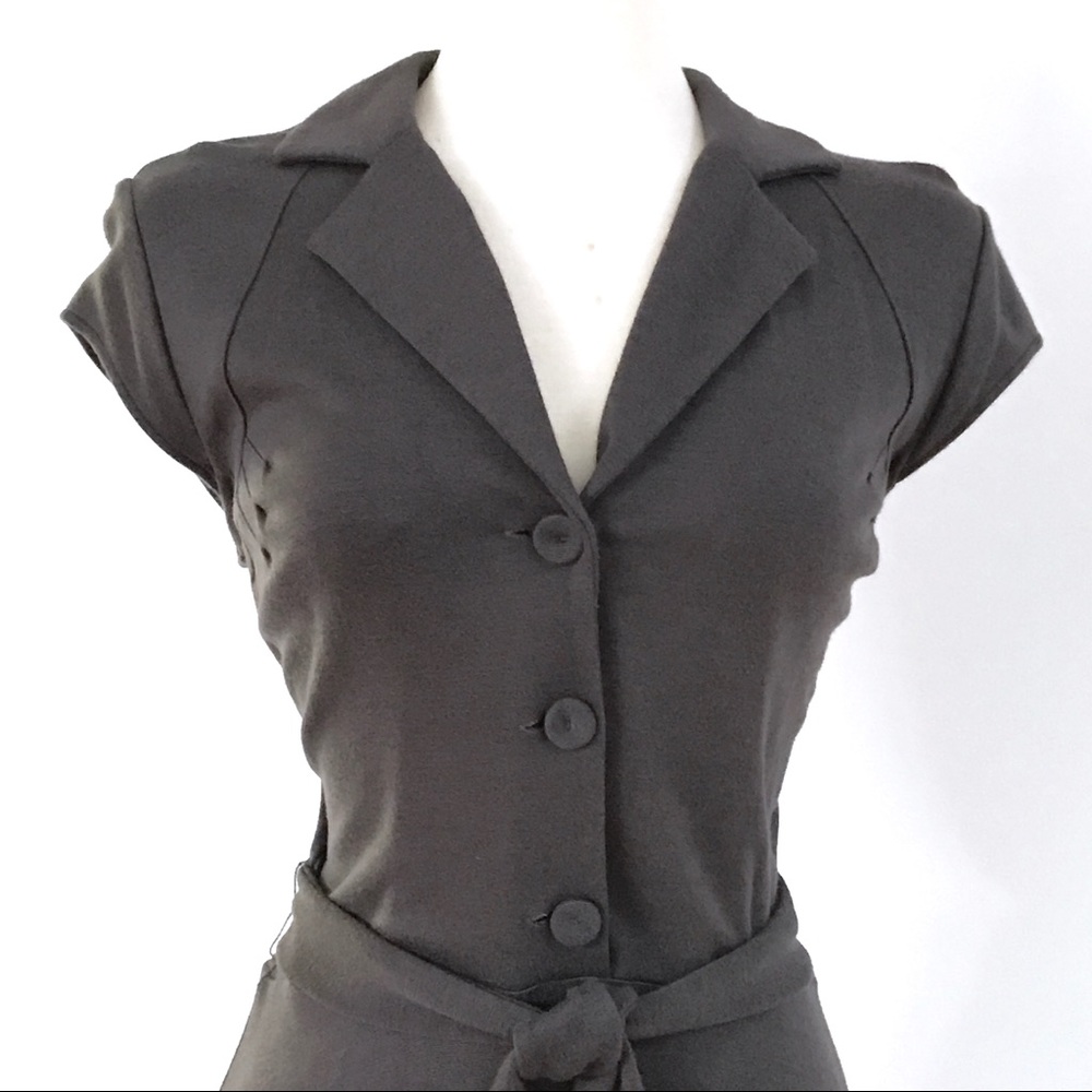 SOLD. Calvin Klein Cap Sleeve Mid-Calf Dress - Picture 2 of 8