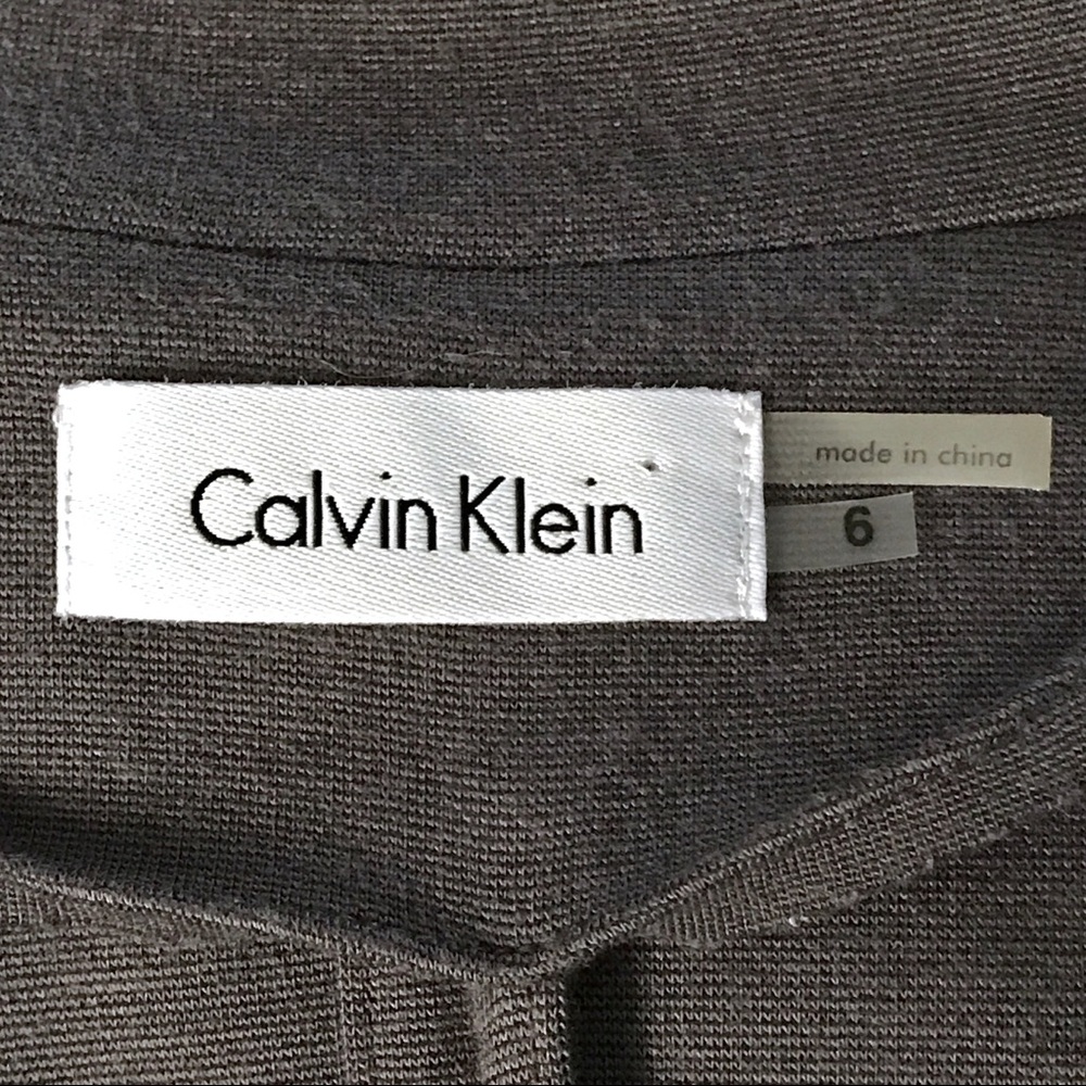 SOLD. Calvin Klein Cap Sleeve Mid-Calf Dress - Picture 6 of 8