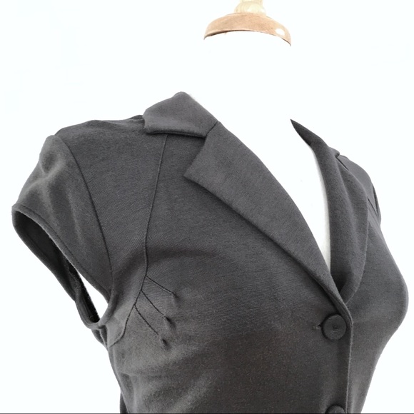 SOLD. Calvin Klein Cap Sleeve Mid-Calf Dress - Picture 3 of 8