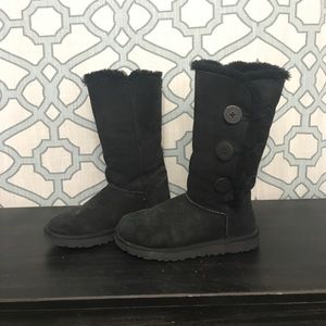 Ugg button boots