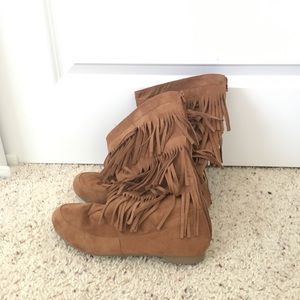 Fringe Boots