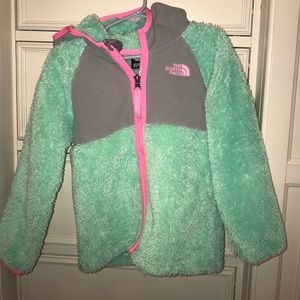 Girls North Face jacket- polar fleece