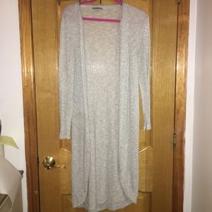 Midi cardigan Black and white