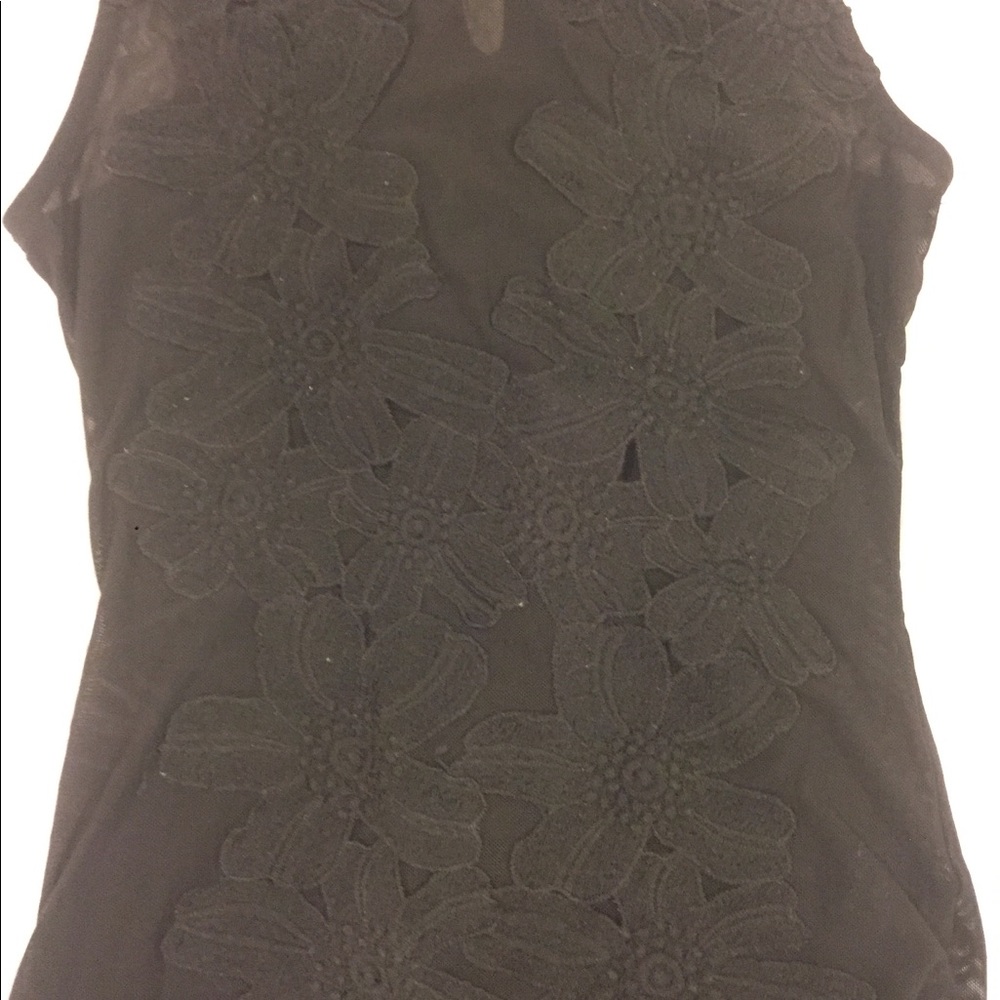 See through body suit