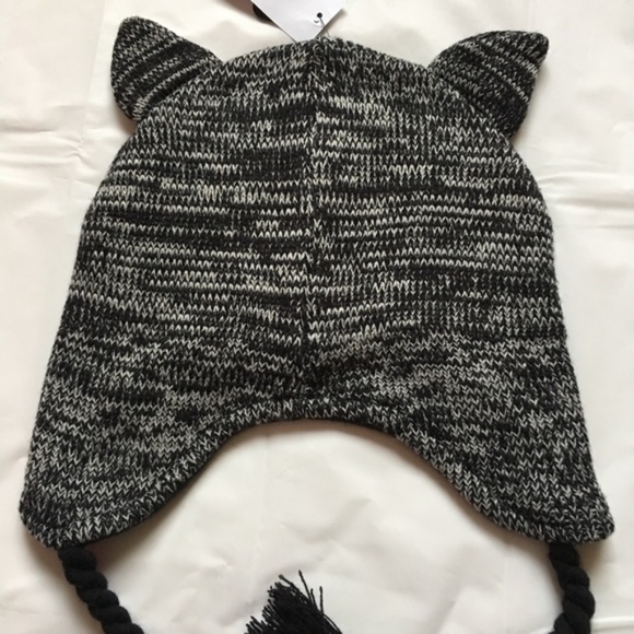 NEW Boys Racoon Winter Hat Peruvian - Picture 6 of 6