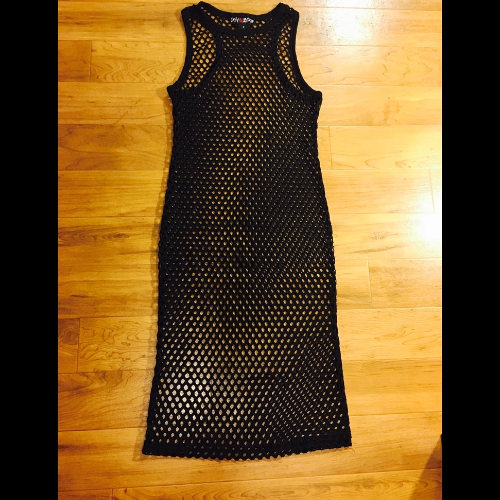 🔐Poly & Ester net dress🔐