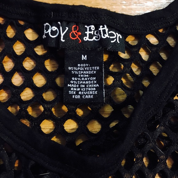 🔐Poly & Ester net dress🔐 - Picture 3 of 3