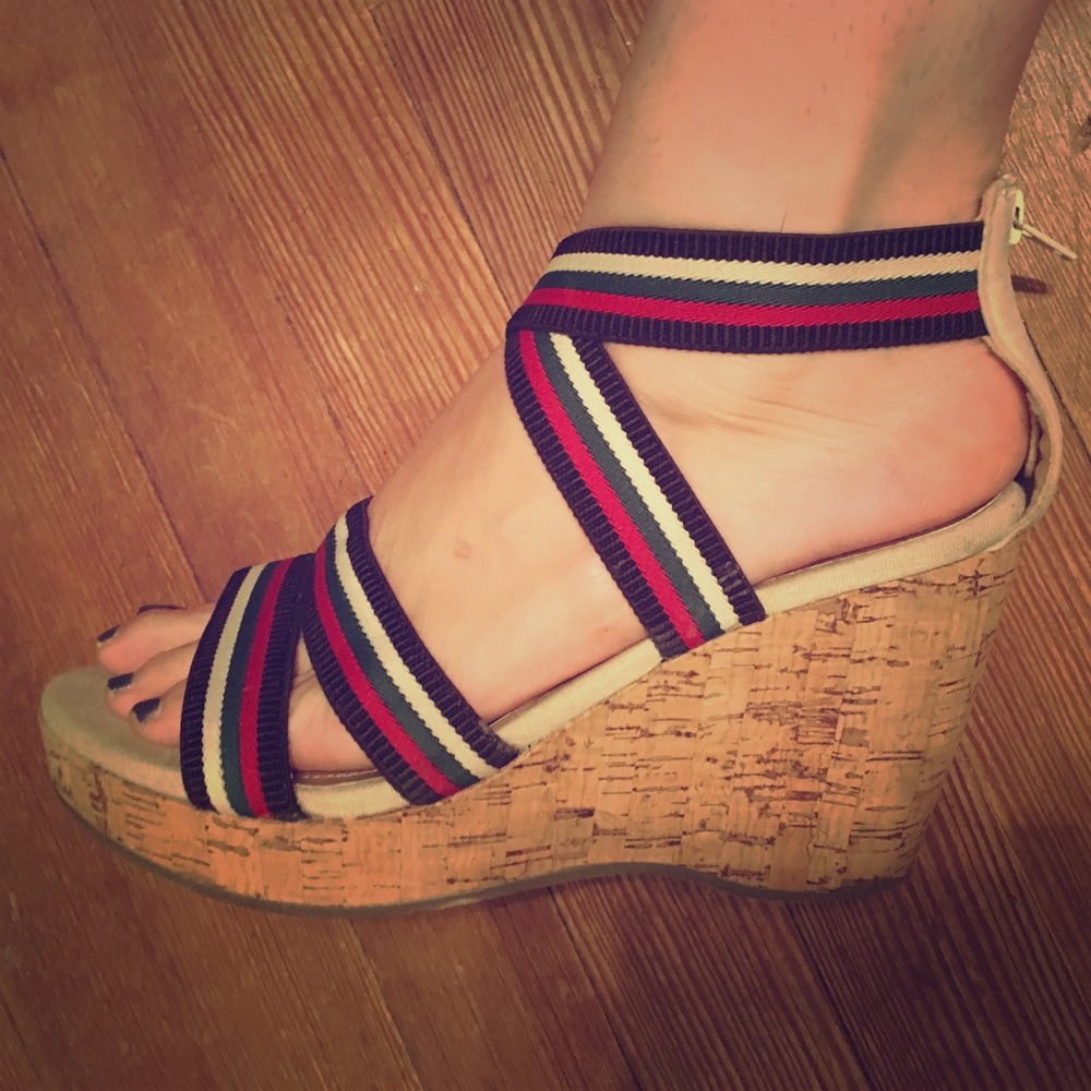 *SOLD* Bamboo Cork Wrap Wedges
