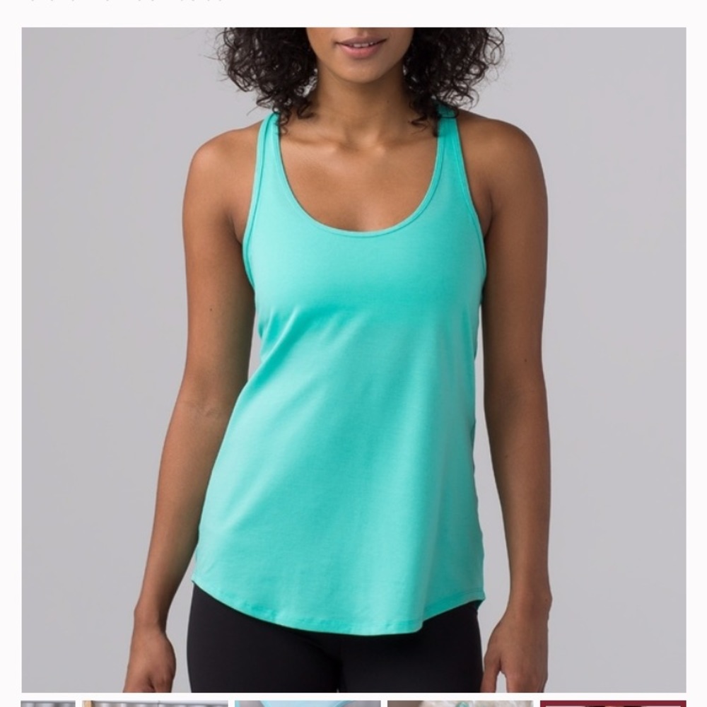 NWT lululemon Tech Mesh Singlet size 6