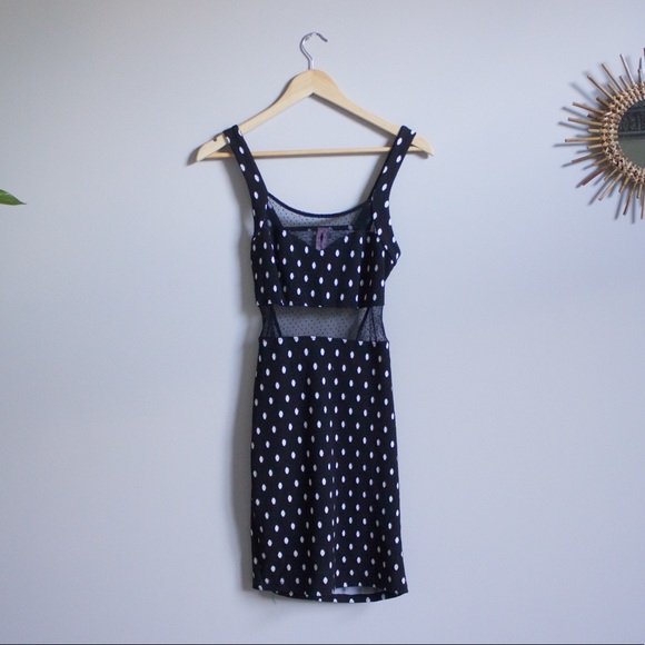 Nasty Gal Polka Dot Dress - Picture 2 of 5