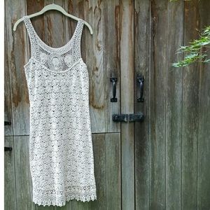 ANTHROPOLOGIE | L’Affaire Cloud Art Crochet Dress