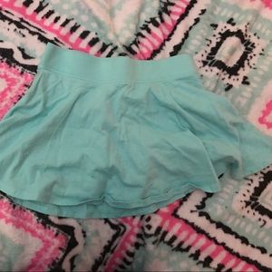 Teal skirt