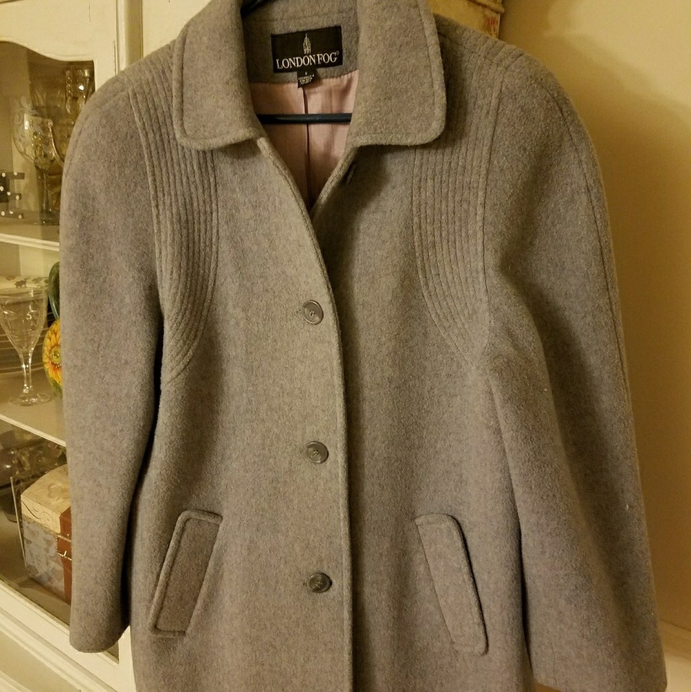 Women's London fog wool coat