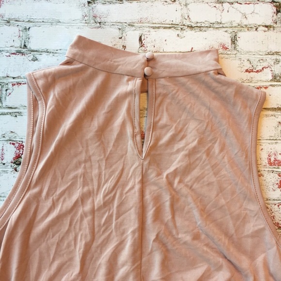 SALE! LAST ONE - NWT Mauve Choker Tank Top Tunic - Picture 3 of 5