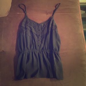 Cute black sheer cami!