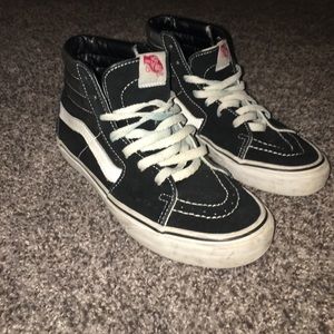 Classic Hightop Vans (women 7, men 5.5)