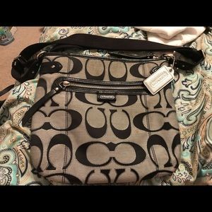 Coach cross body purse