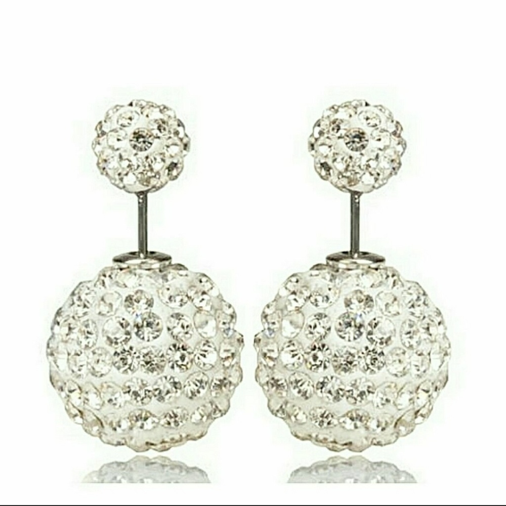 Double sided earrings