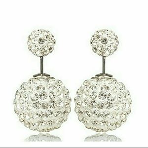 Double sided earrings