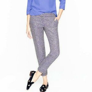 J.Crew blue tweed collection pants