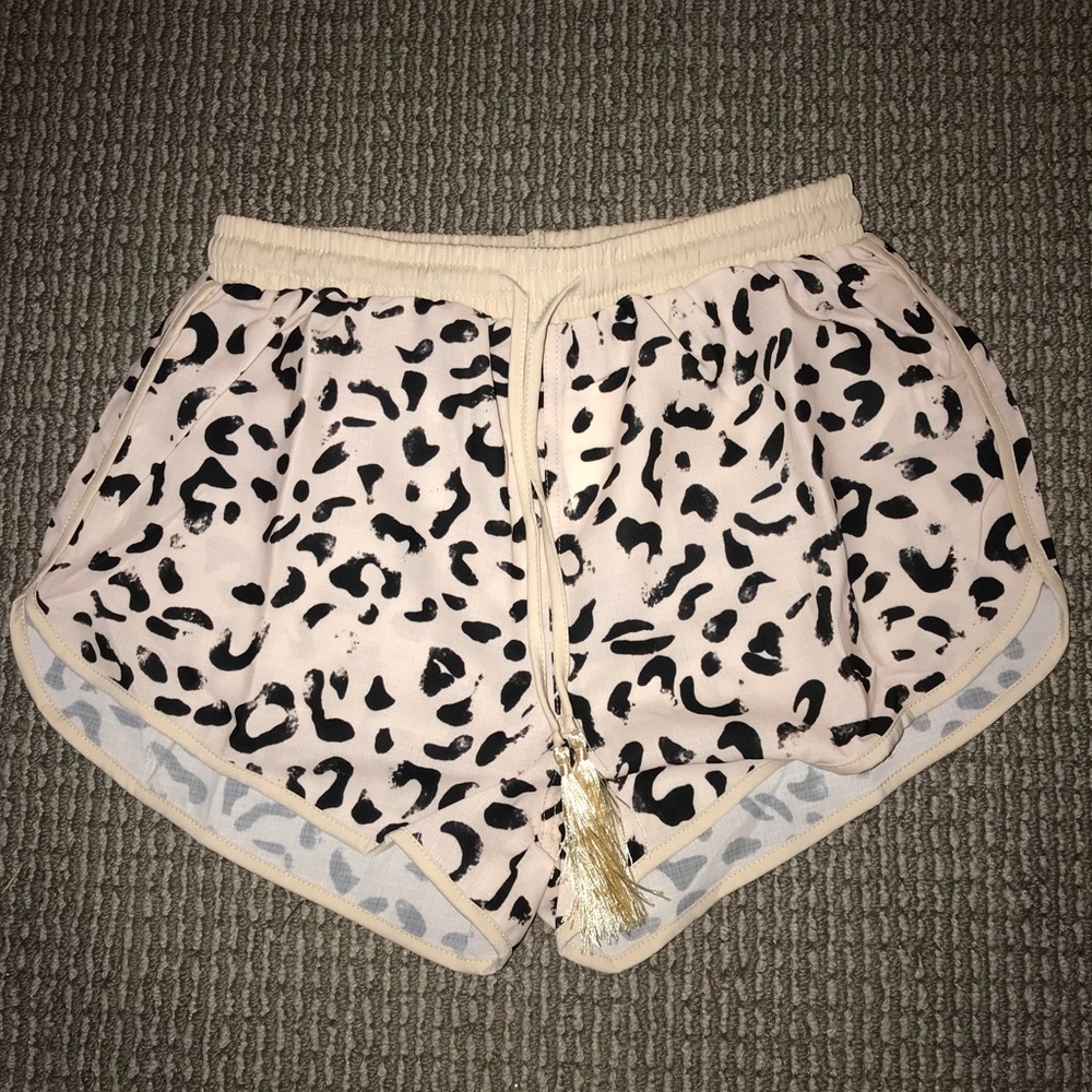 Cheetah Print Shorts