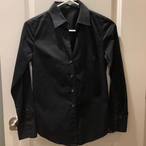 J. Crew Black Button Down Shirt