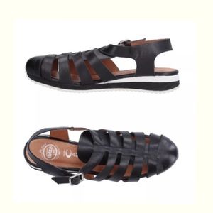 Jeffrey Campbell Caged Slingback Black Sandals