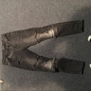 Zara biker jeans