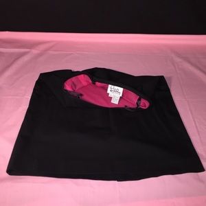 LILLY PULITZER Black skirt Hot Pink Attached Slip