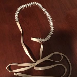 Bridal Swarovski crystal headband
