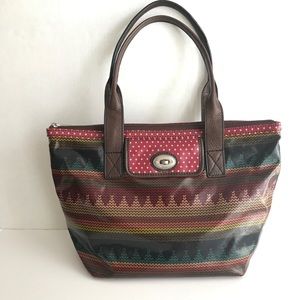 Fossil Key-Per Tote Bag
