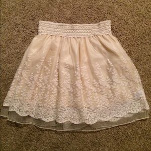 Vintage embroidered skirt