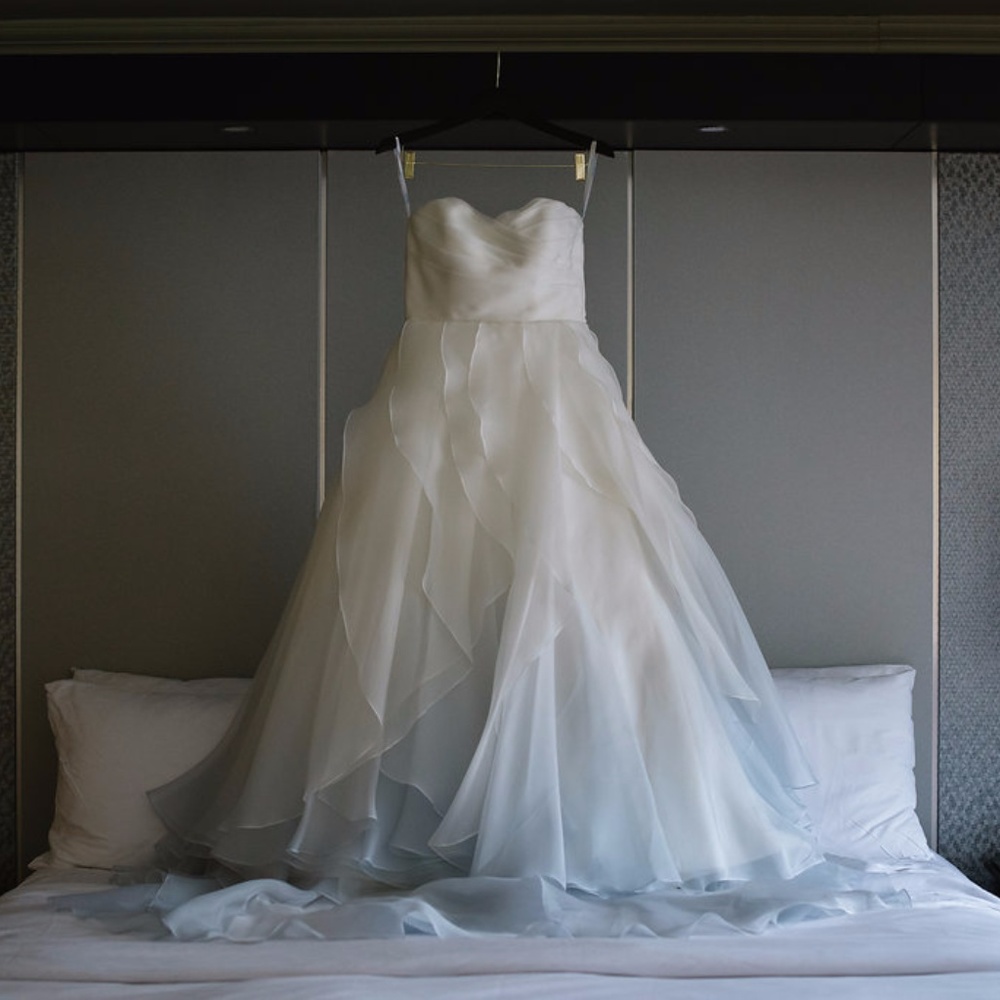 Modern Trousseau, Laurel in Ombré Blue