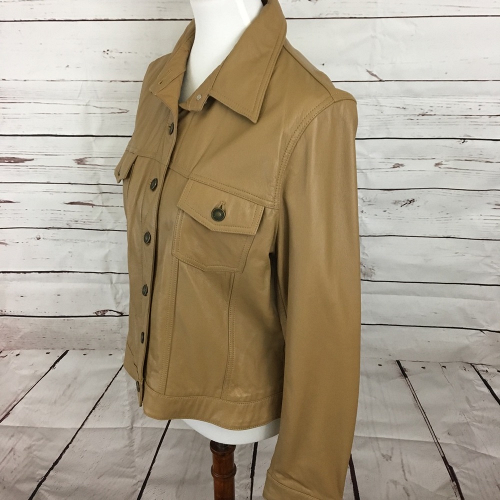 H&M Leather “Jean” Jacket
