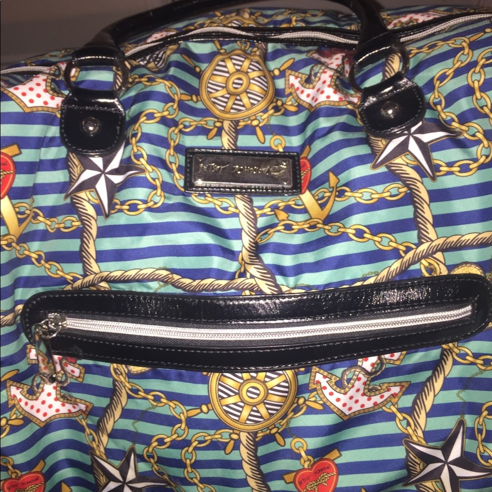 Betsy Johnson duffel bag