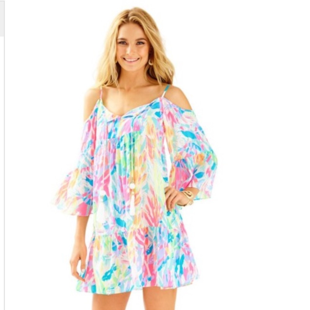 Lilly Pulitzer Alanna Off The Shoulder Dress