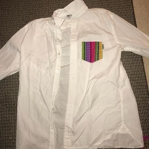 Serengetee Mens S Button Down Long Sleeve
