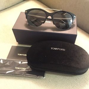 New in Box Tom Ford Cateye Sunglasses