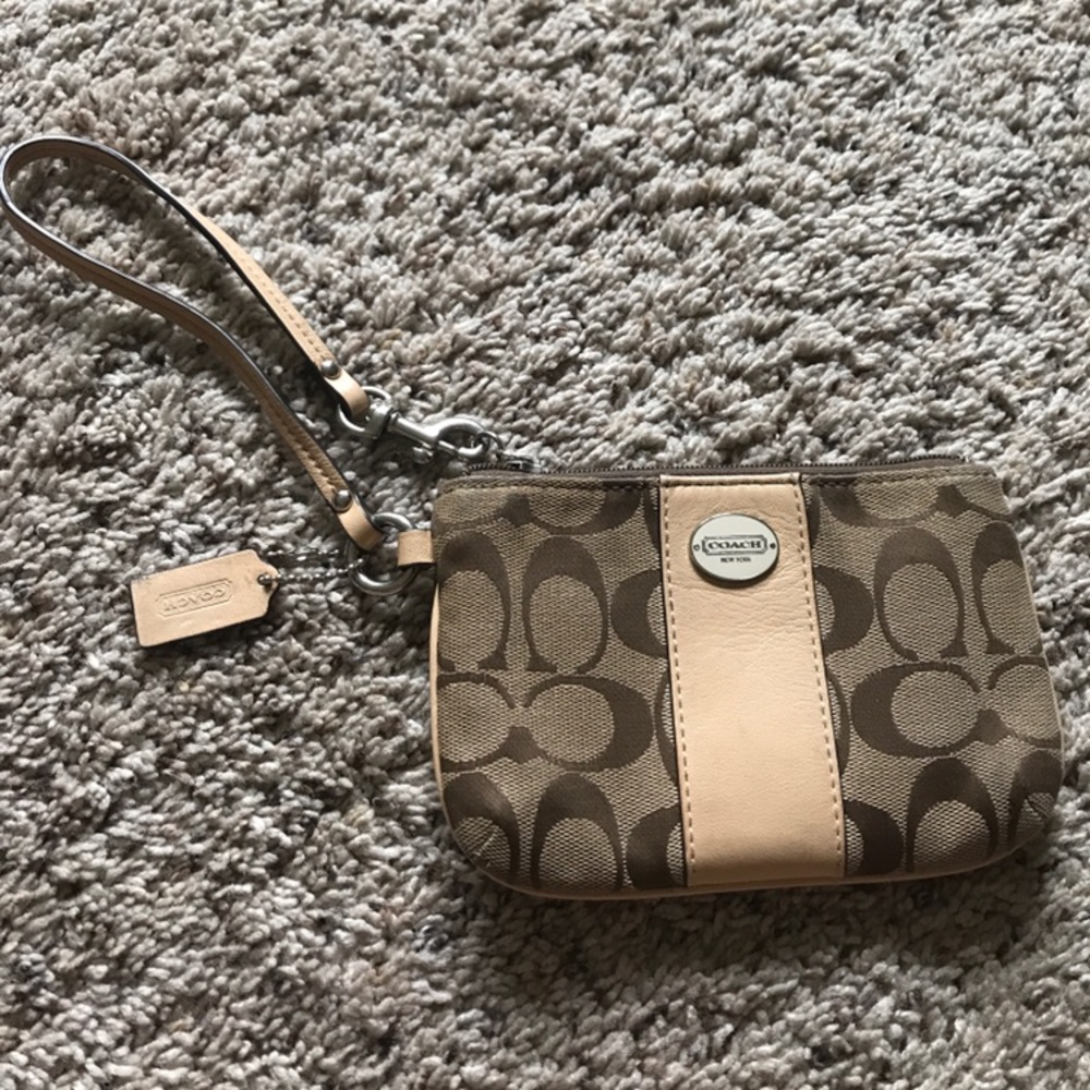Coach wristlet
