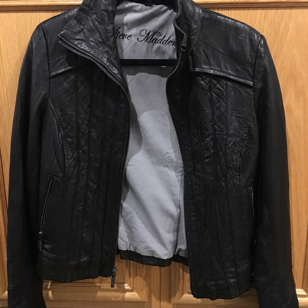 Steve Madden Premium Leather Jacket