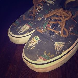 Vans Native American print Navy Blue