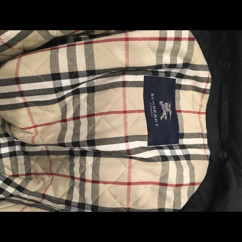 Burberry menswear coat