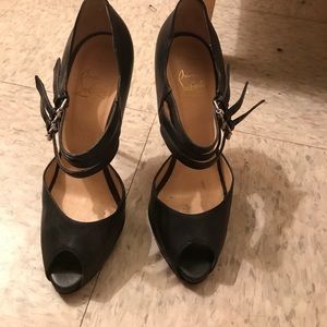 Christian Louboutin Mary Jane Spike Heels