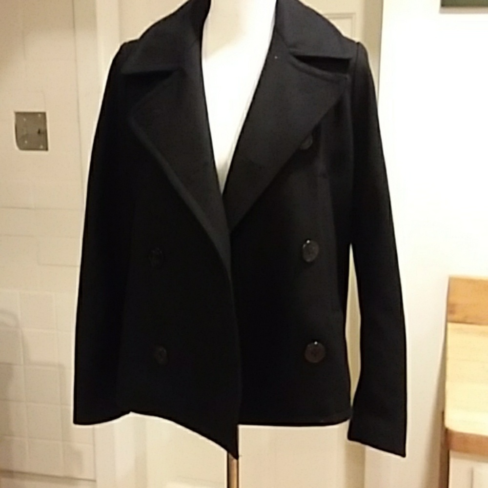GAP black peacoat