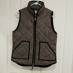 J. Crew Factory herringbone vest